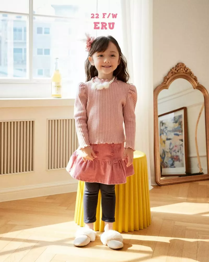 e.ru - Korean Children Fashion - #kidsshorts - Melody Rib Tee - 7