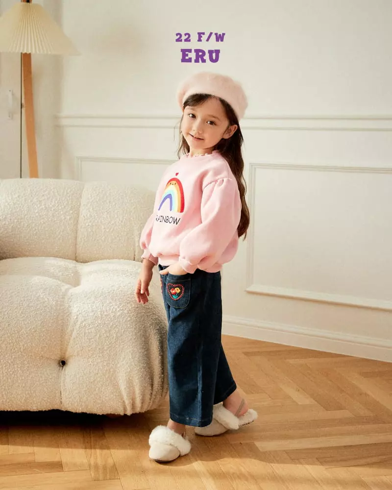 e.ru - Korean Children Fashion - #kidsshorts - Rainbow Tee - 2