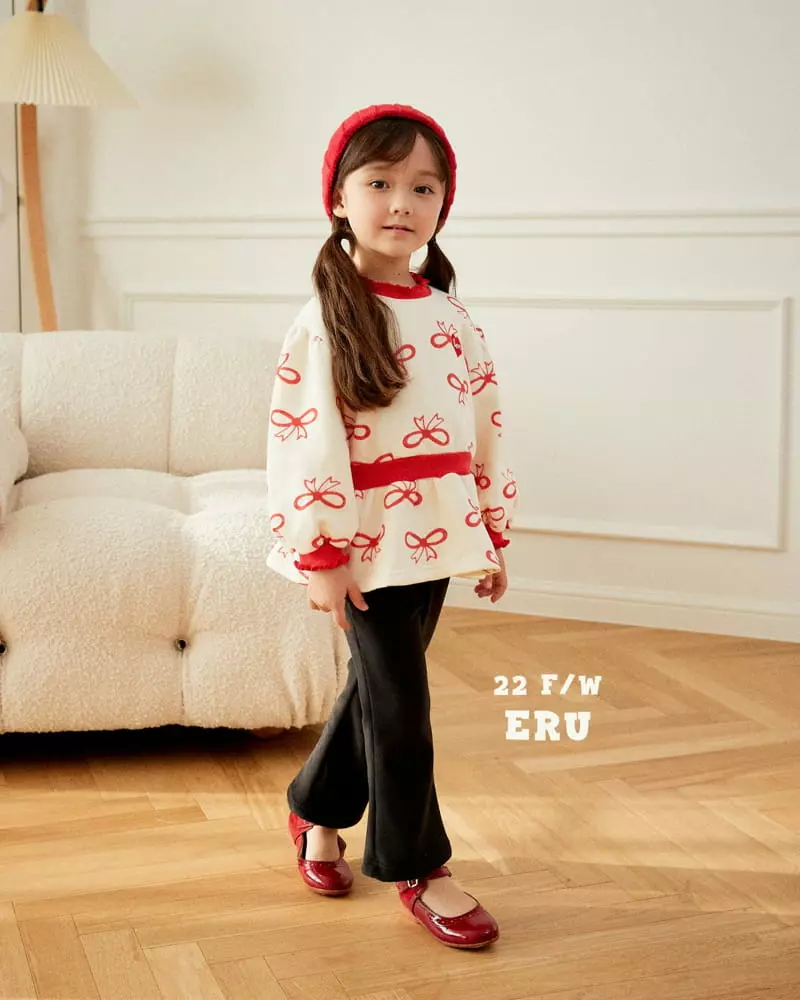 e.ru - Korean Children Fashion - #kidsstore - Ribbon Long Tee - 5