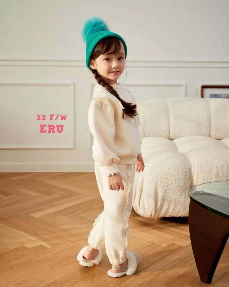 e.ru - Korean Children Fashion - #kidsstore - V Lace Sweatshirt - 6