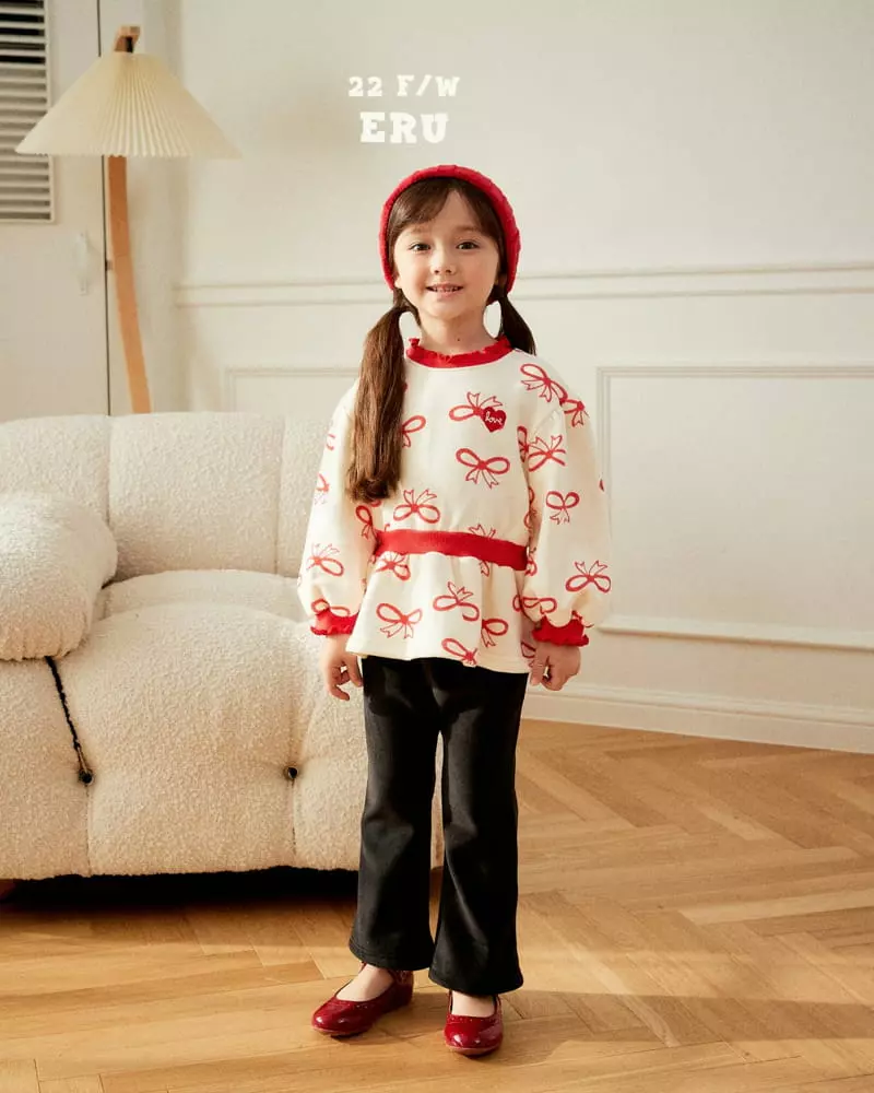 e.ru - Korean Children Fashion - #kidzfashiontrend - Ribbon Long Tee - 6