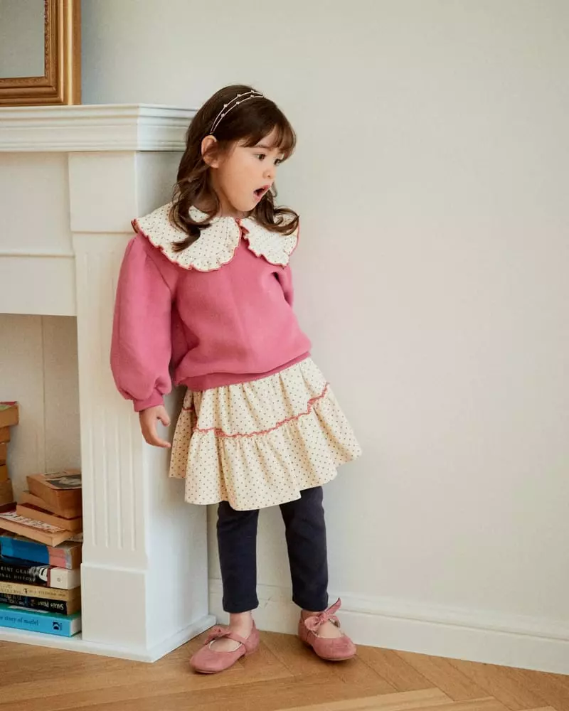 e.ru - Korean Children Fashion - #kidzfashiontrend - Dot Skirt Leggings - 10