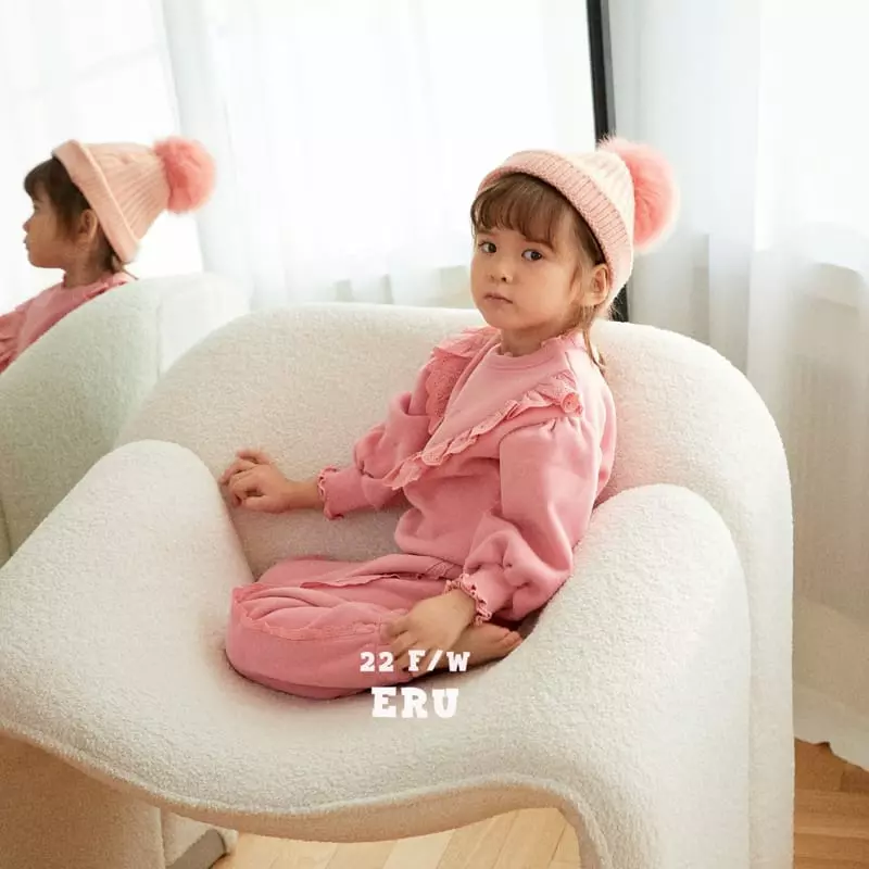 e.ru - Korean Children Fashion - #littlefashionista - V Lace Sweatshirt - 9