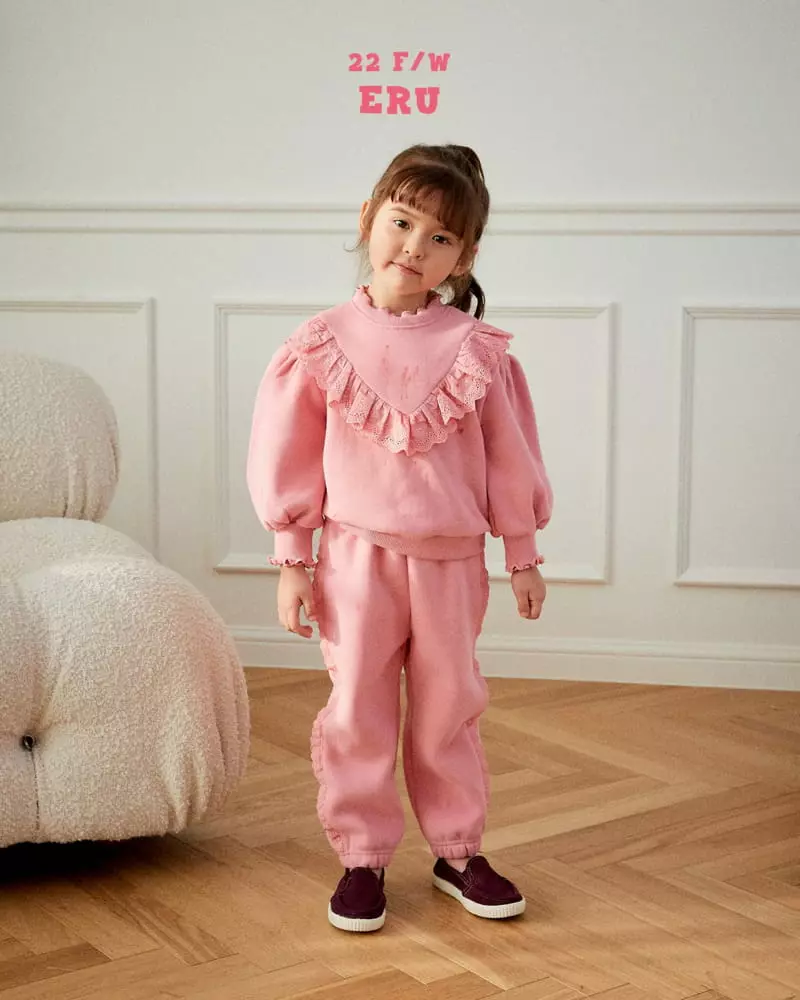 e.ru - Korean Children Fashion - #minifashionista - V Lace Sweatshirt - 11