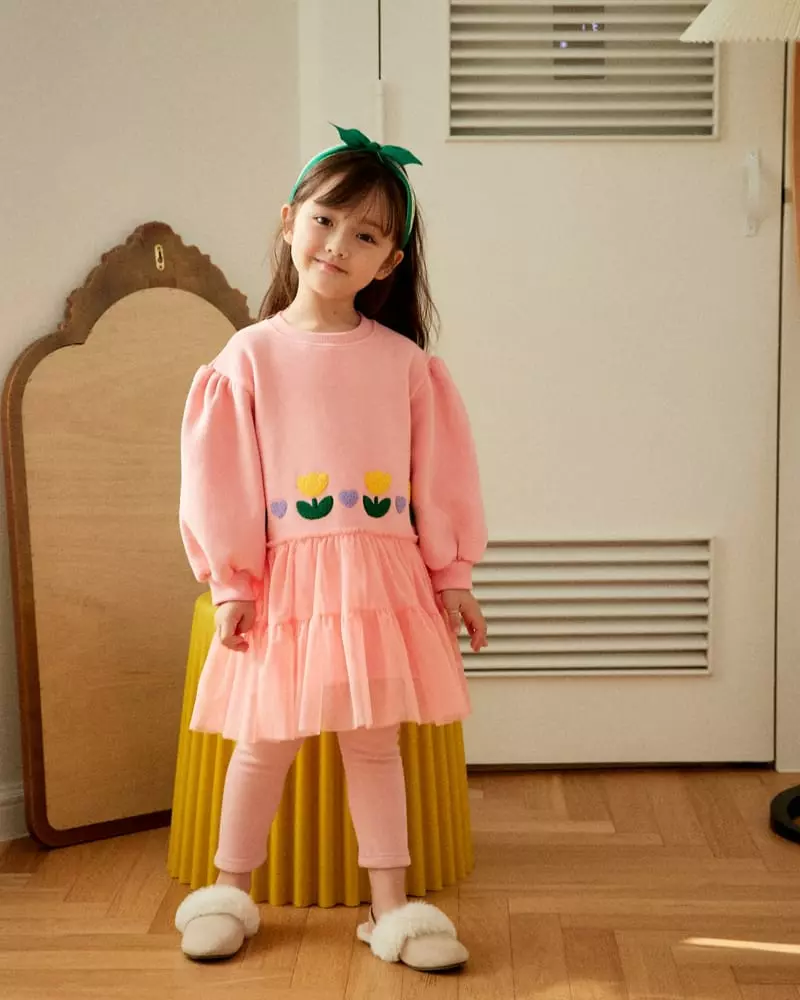 e.ru - Korean Children Fashion - #prettylittlegirls - Tulip One-piece - 2