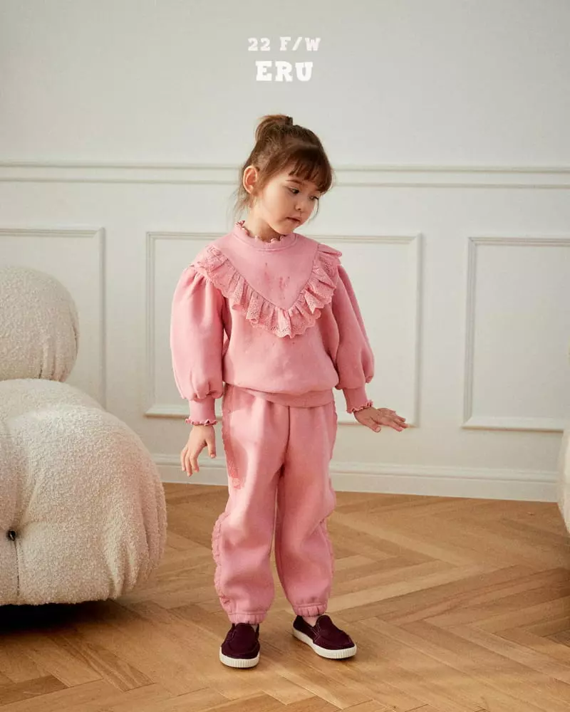 e.ru - Korean Children Fashion - #prettylittlegirls - V Lace Sweatshirt - 12