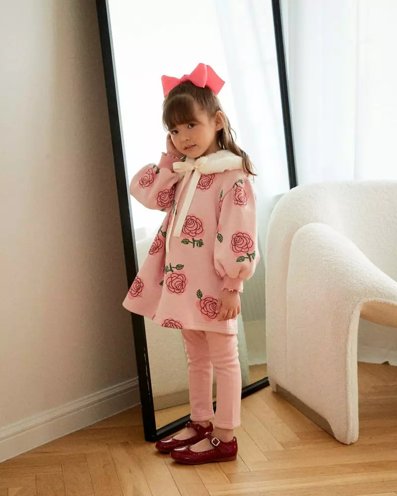 e.ru - Korean Children Fashion - #stylishchildhood - Rose One-piece - 6