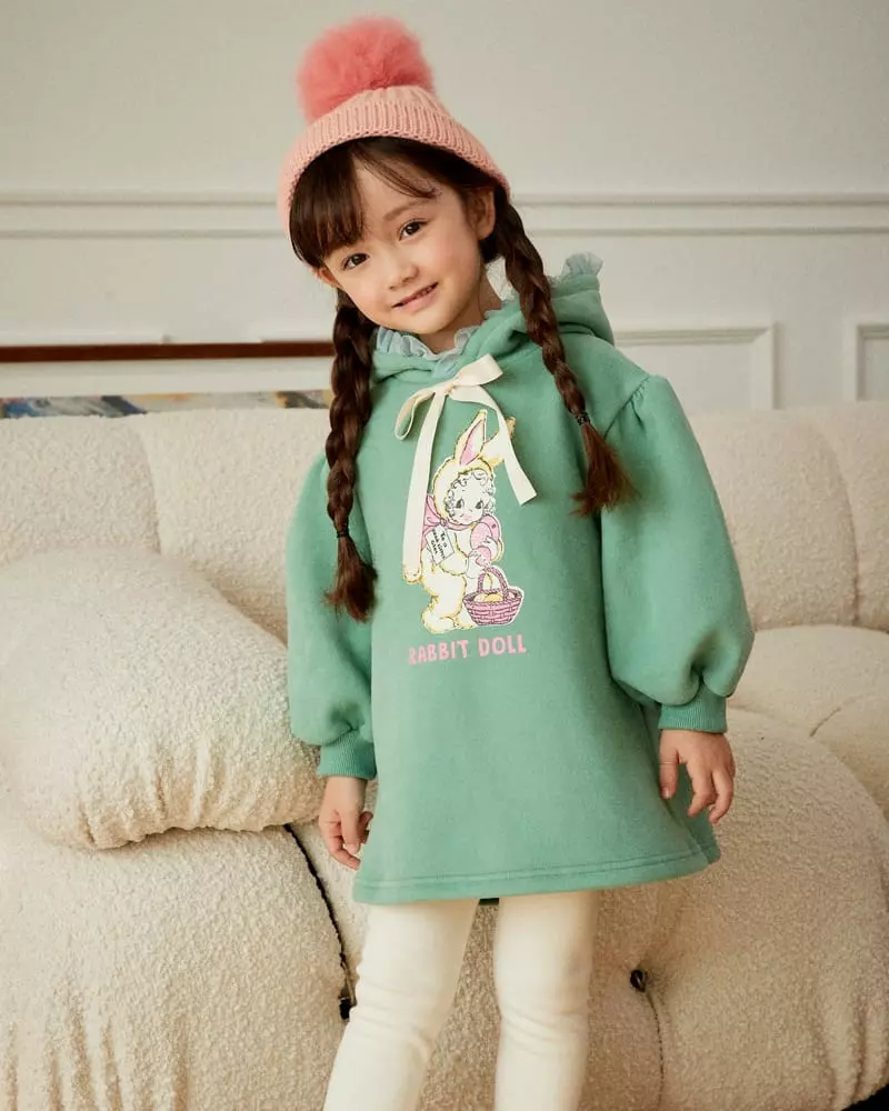 e.ru - Korean Children Fashion - #todddlerfashion - Rabbit Girlo One-piece - 5