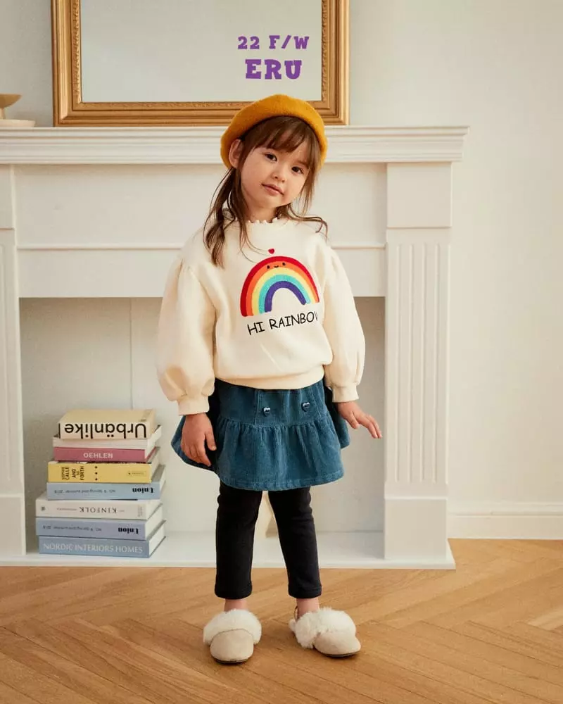 e.ru - Korean Children Fashion - #todddlerfashion - Rainbow Tee - 10
