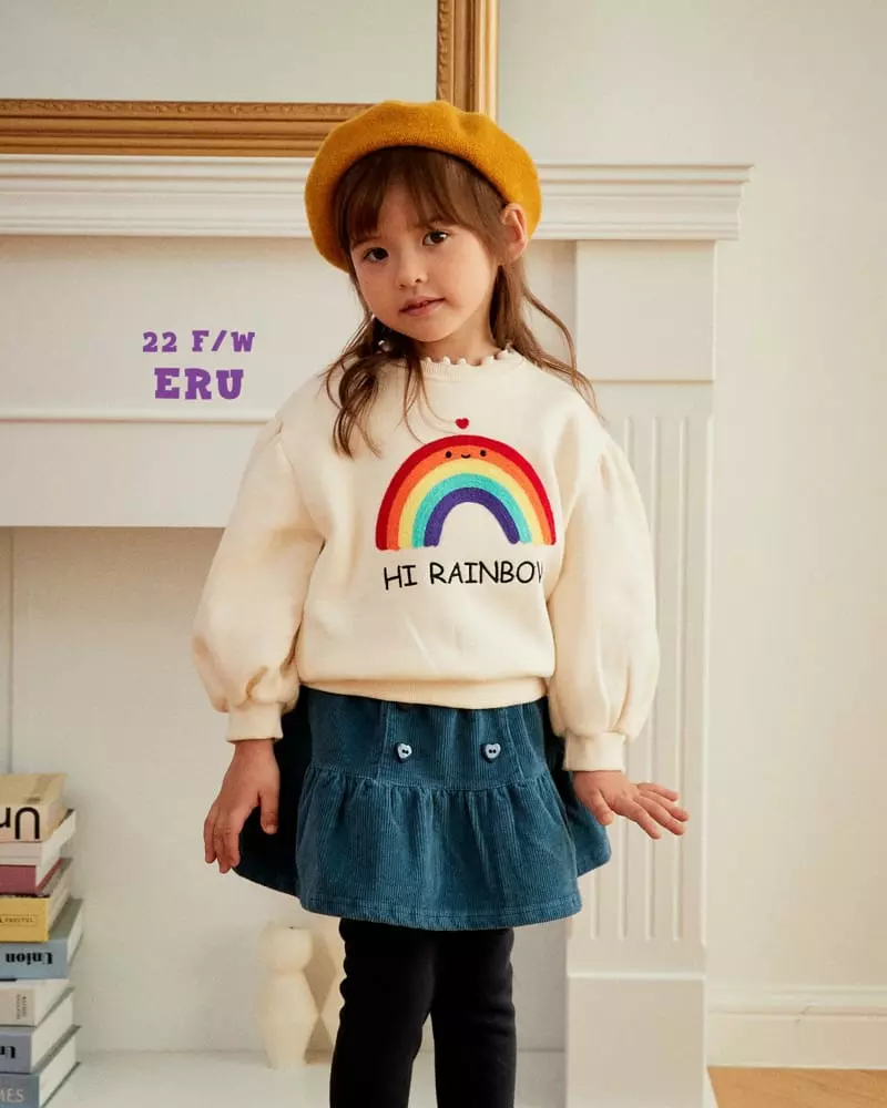 e.ru - Korean Children Fashion - #toddlerclothing - Rainbow Tee - 11