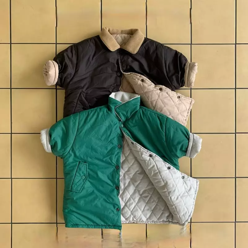 go;u - Korean Children Fashion - #designkidswear - River Long Padding Jacket