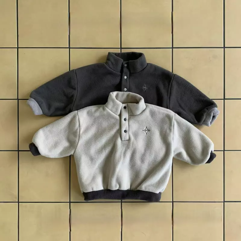 go;u - Korean Children Fashion - #kidsstore - Danjjak Half Zip-up