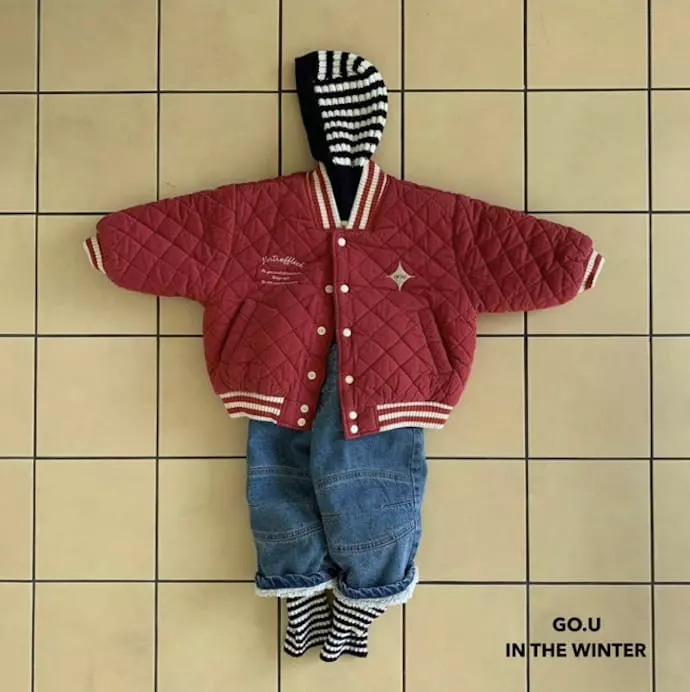 go;u - Korean Children Fashion - #littlefashionista - Stripes Toshi - 4