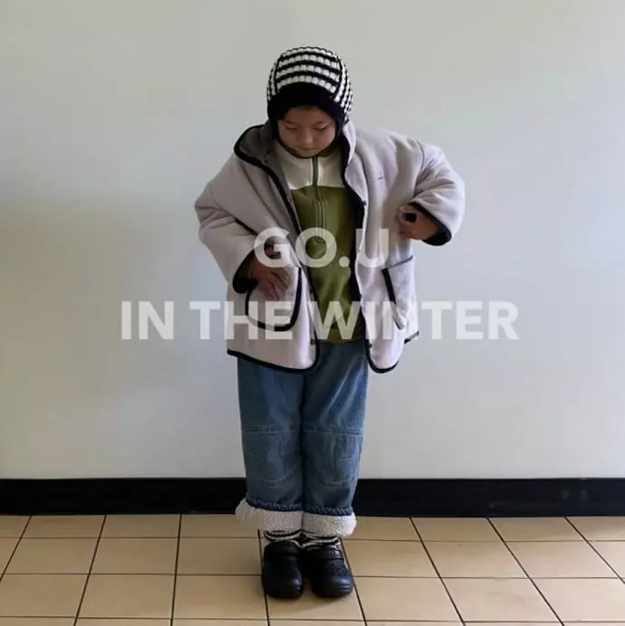 go;u - Korean Children Fashion - #magicofchildhood - Stripes Baraclava - 3