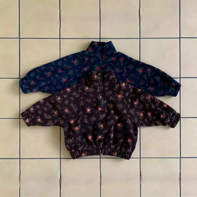 go;u - Korean Children Fashion - #prettylittlegirls - Grandmother Zip-up with Mom