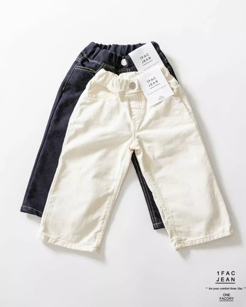 1 Fac - Korean Children Fashion - #designkidswear - Fleece Gold Stitch Wide Pants