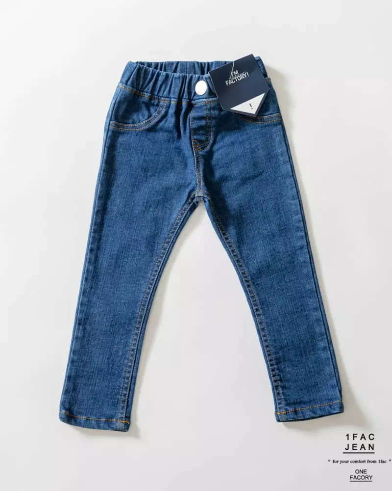1 Fac - Korean Children Fashion - #discoveringself - Fleece Brokeb Jeggings - 5