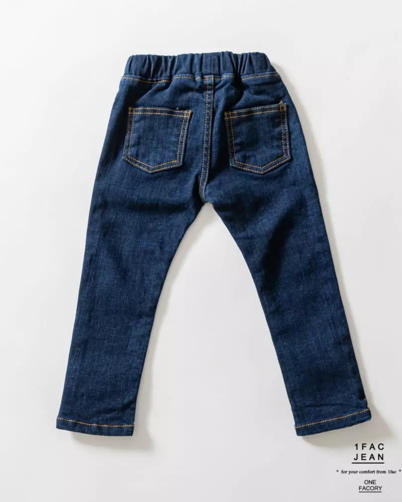 1 Fac - Korean Children Fashion - #kidzfashiontrend - Fleece Brokeb Jeggings - 9