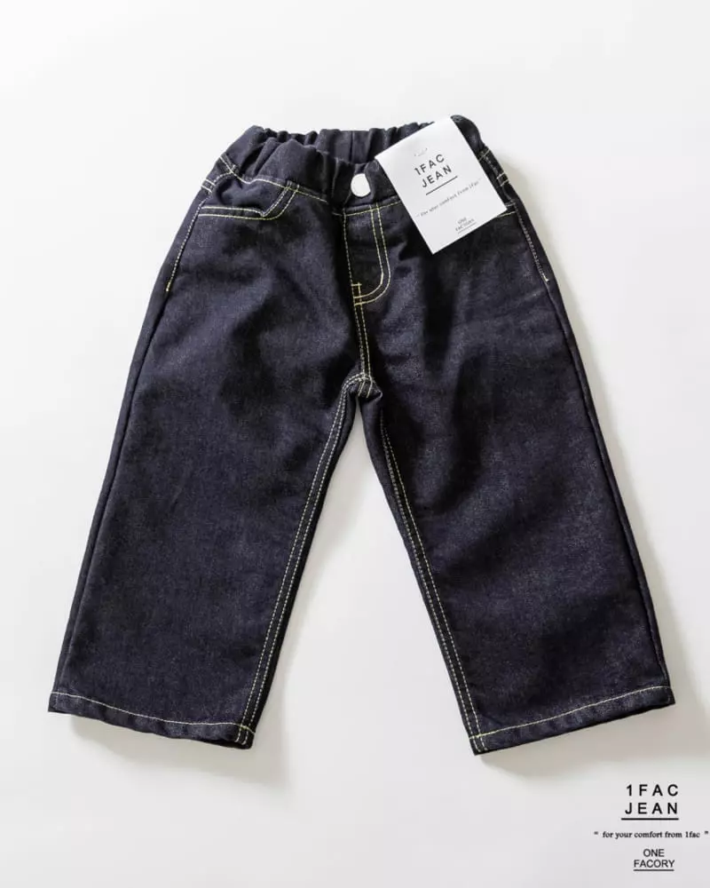 1 Fac - Korean Children Fashion - #littlefashionista - Fleece Gold Stitch Wide Pants - 8