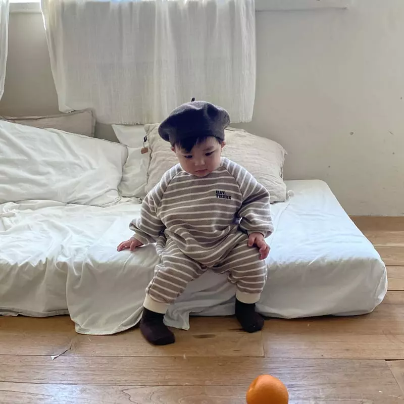 1 Gram - Korean Baby Fashion - #babyfashion - Tailor Bodysuit - 11