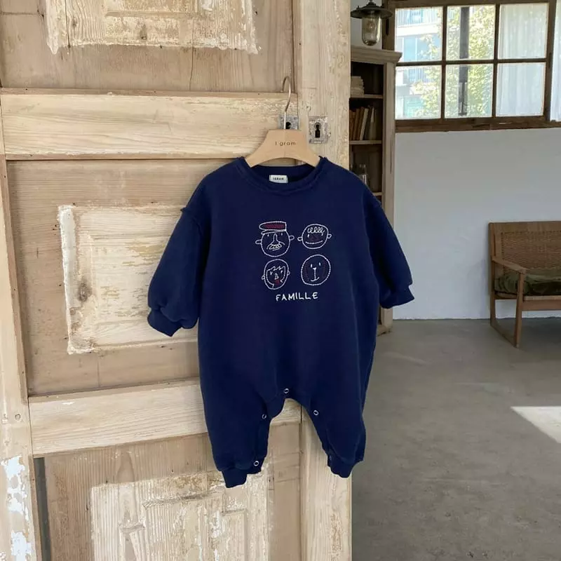 1 Gram - Korean Baby Fashion - #babyfashion - Rock Bodysuit - 6