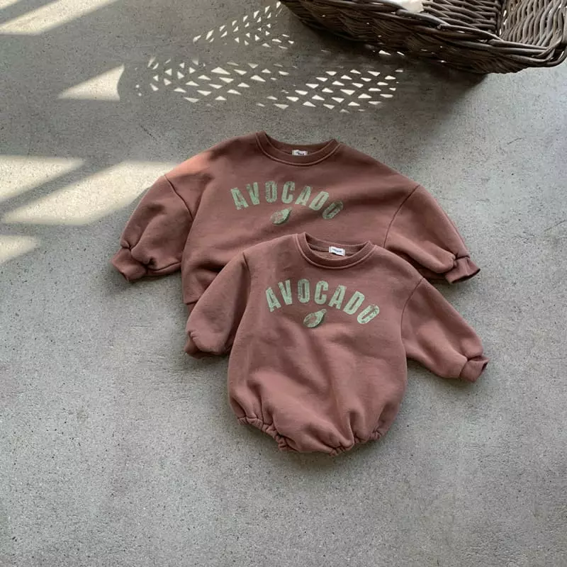 1 Gram - Korean Baby Fashion - #babyfever - Avocado Bodysuit - 11