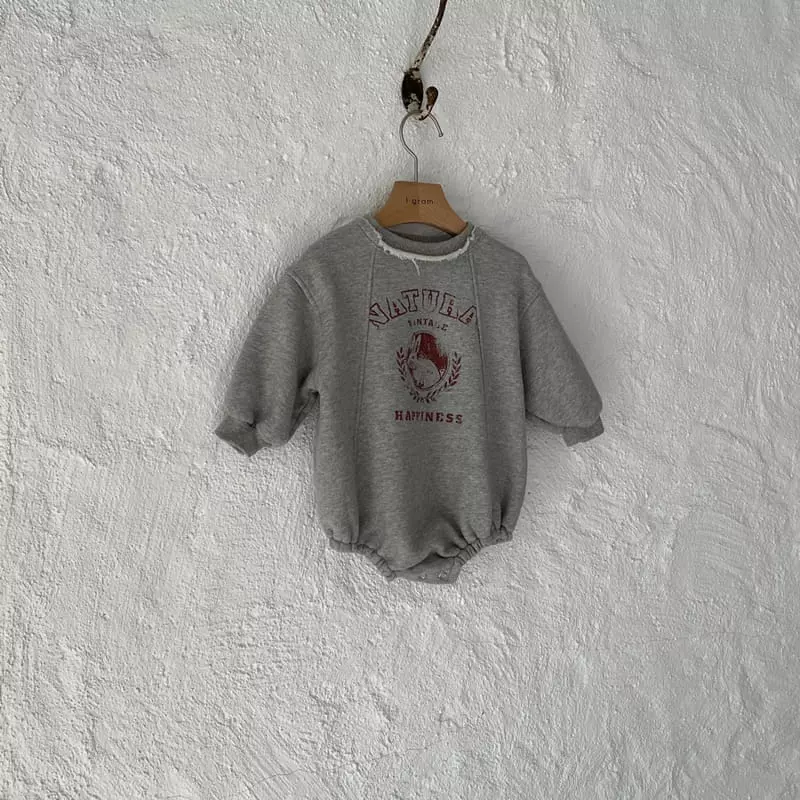 1 Gram - Korean Baby Fashion - #babyoninstagram - Kin J Bodysuit - 6