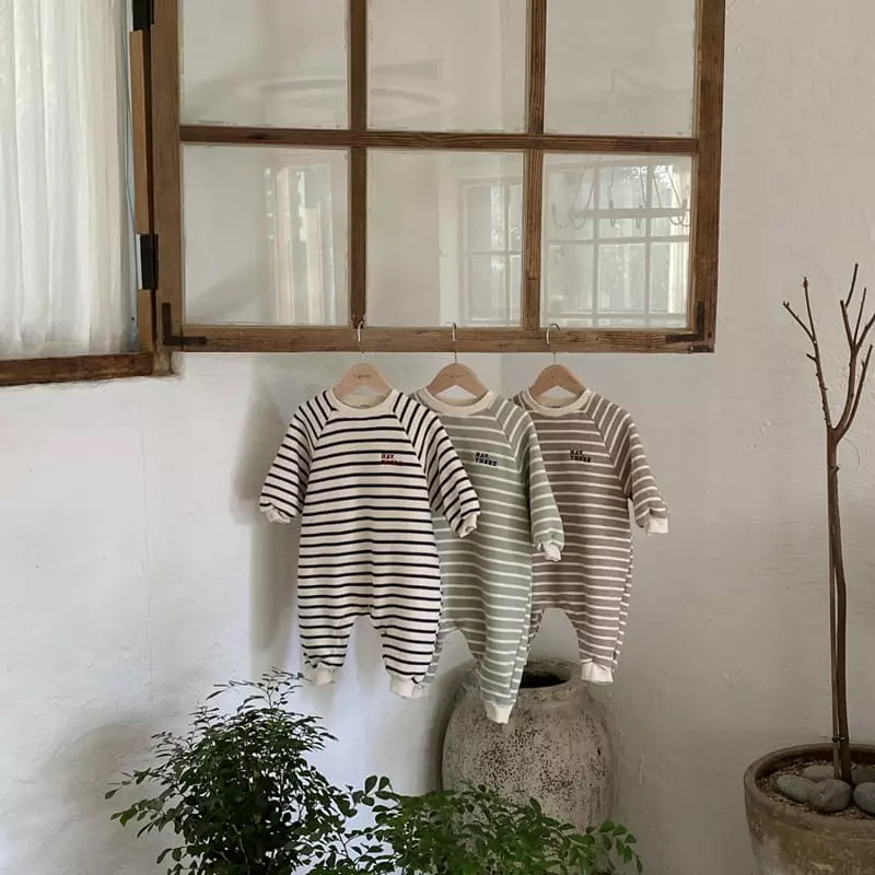 1 Gram - Korean Baby Fashion - #babyootd - Tailor Bodysuit