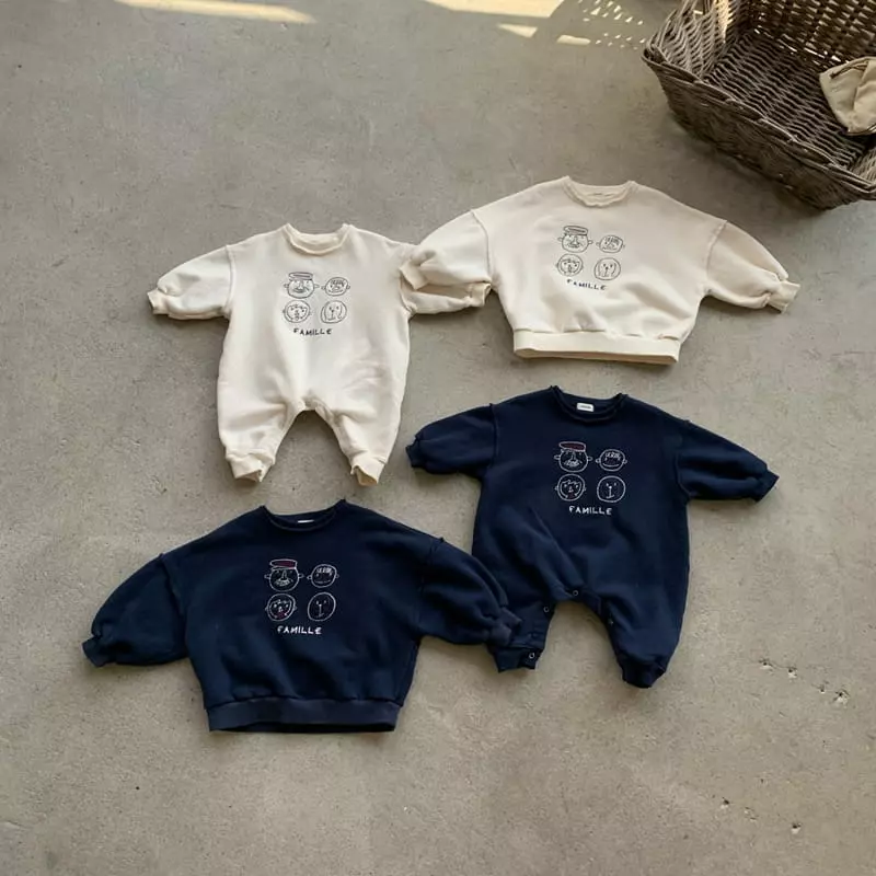 1 Gram - Korean Baby Fashion - #babyootd - Rock Bodysuit - 11