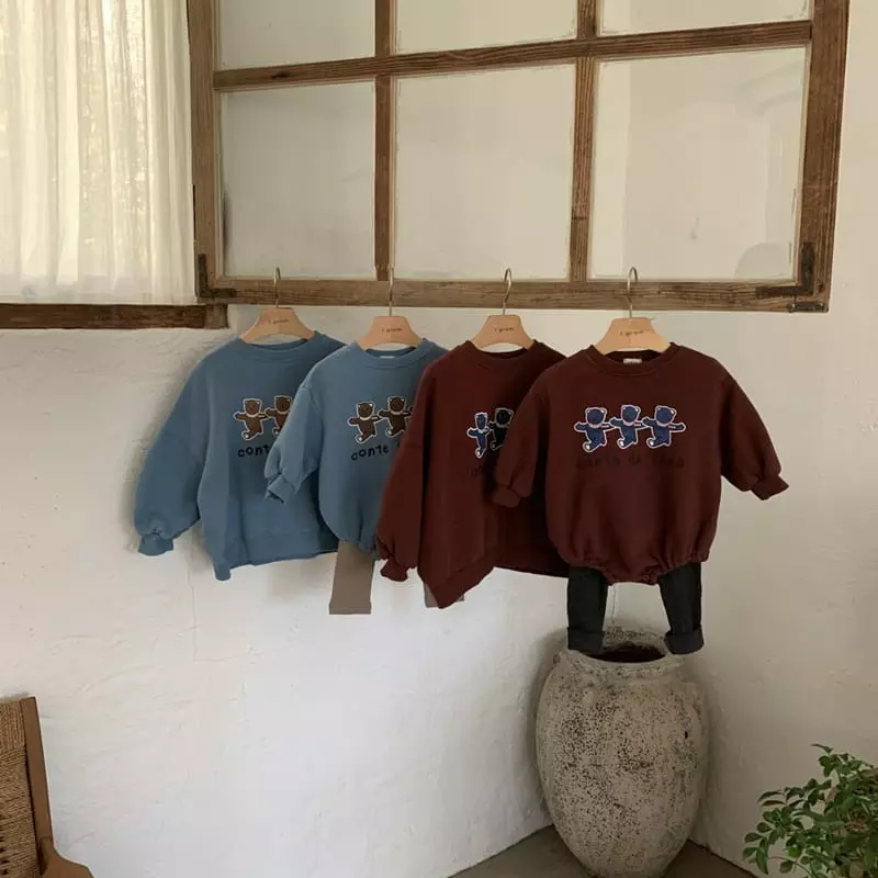 1 Gram - Korean Baby Fashion - #babyoutfit - Cone Bear Bodysuit - 10