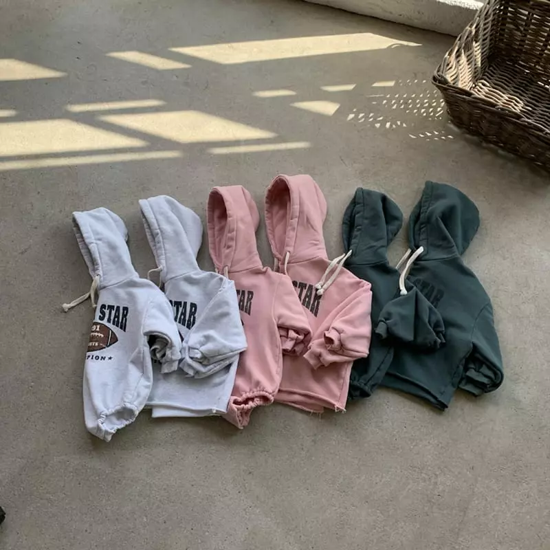 1 Gram - Korean Baby Fashion - #onlinebabyboutique - Bready Hoody Bodysuit - 9
