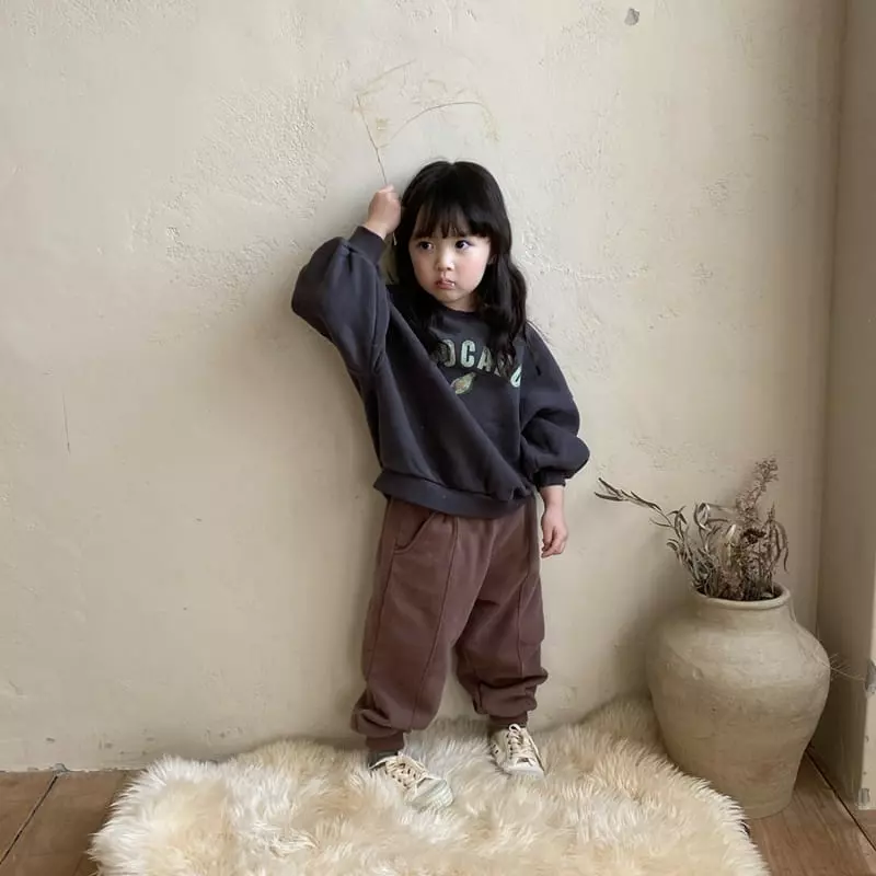 1 Gram - Korean Children Fashion - #childofig - Avocado Sweatshirt - 12