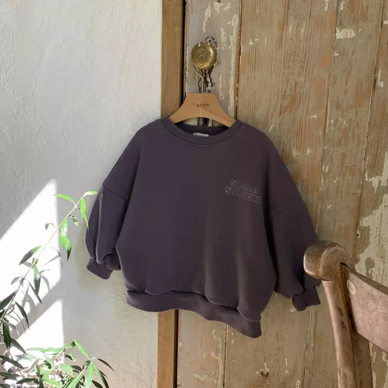 1 Gram - Korean Children Fashion - #designkidswear - Shailo Sweatshirt - 7