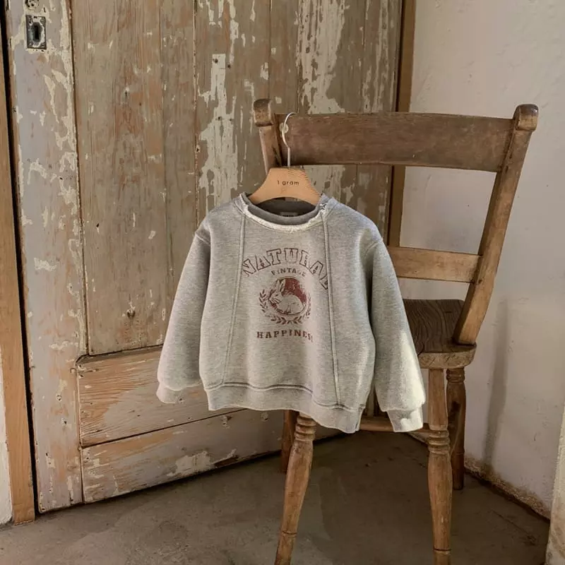 1 Gram - Korean Children Fashion - #discoveringself - Kin J Sweatshirt - 6