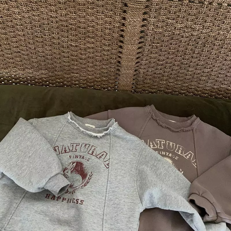 1 Gram - Korean Children Fashion - #kidsshorts - Kin J Sweatshirt - 8