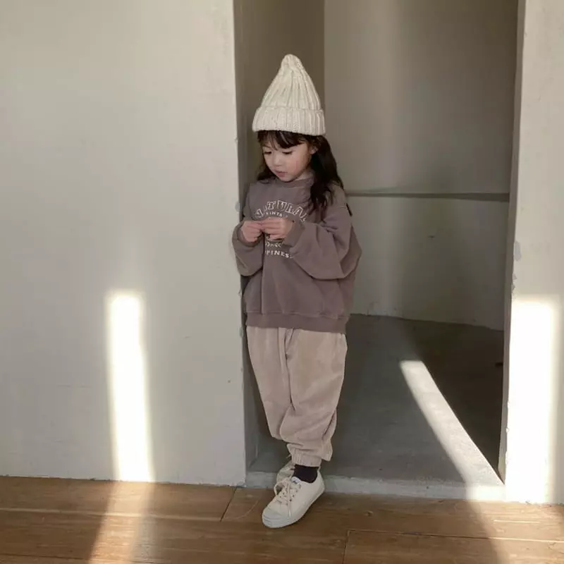 1 Gram - Korean Children Fashion - #fashionkids - Dozy Corduroy Pants - 4