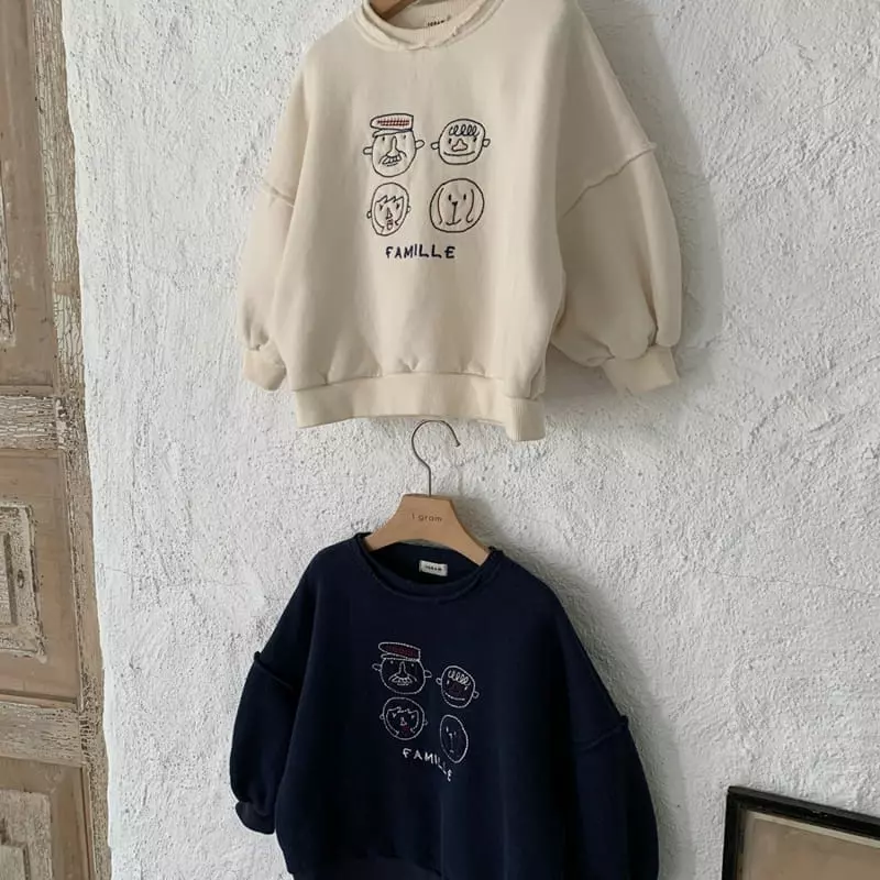 1 Gram - Korean Children Fashion - #littlefashionista - Rock Sweatshirt - 2
