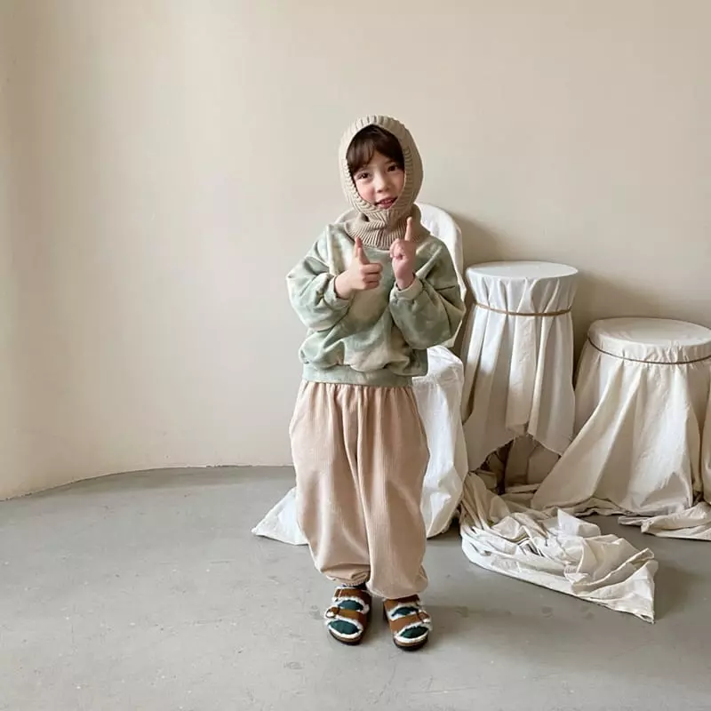 1 Gram - Korean Children Fashion - #littlefashionista - Dozy Corduroy Pants - 8