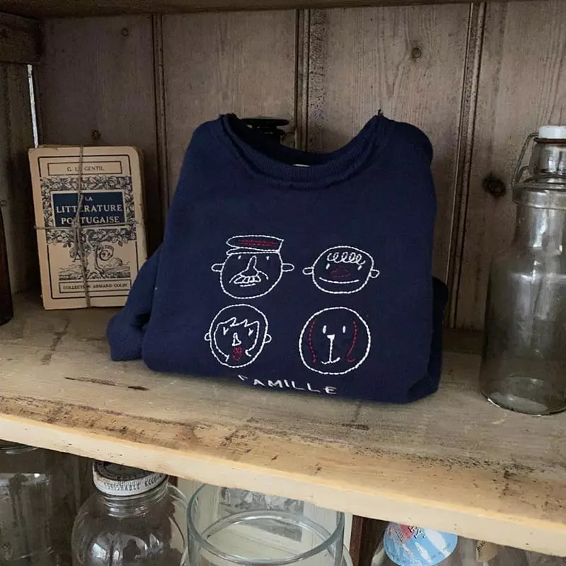 1 Gram - Korean Children Fashion - #stylishchildhood - Rock Sweatshirt - 8