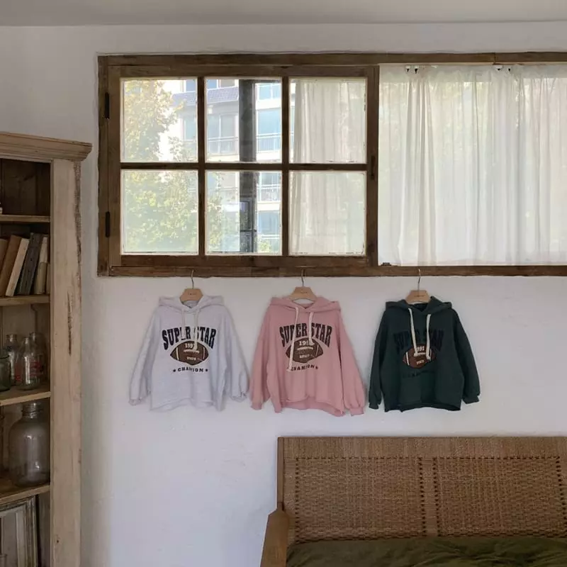 1 Gram - Korean Children Fashion - #todddlerfashion - Bready Hoody Tee
