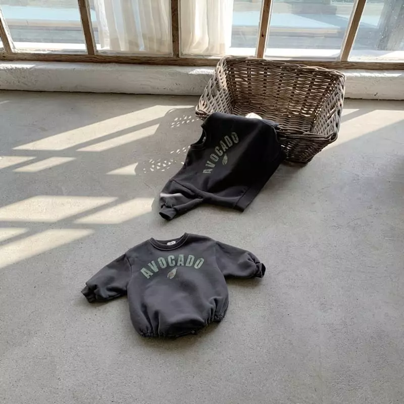 1 Gram - Korean Children Fashion - #toddlerclothing - Avocado Sweatshirt - 10