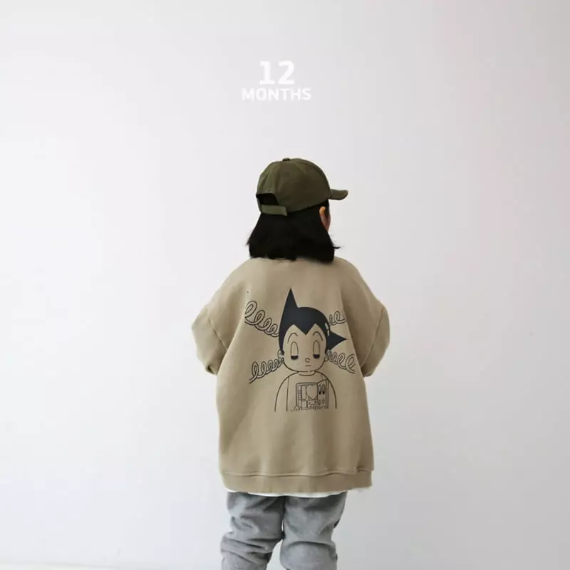 12 Month - Korean Children Fashion - #Kfashion4kids - Space Girl Sweatshirt - 8