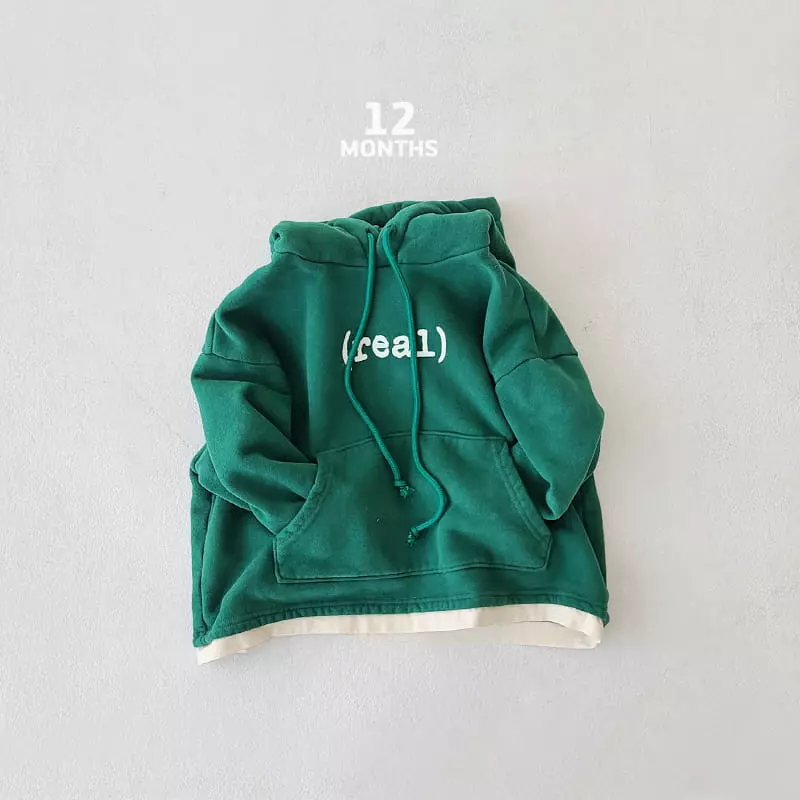 12 Month - Korean Children Fashion - #childofig - Real Hoody - 7