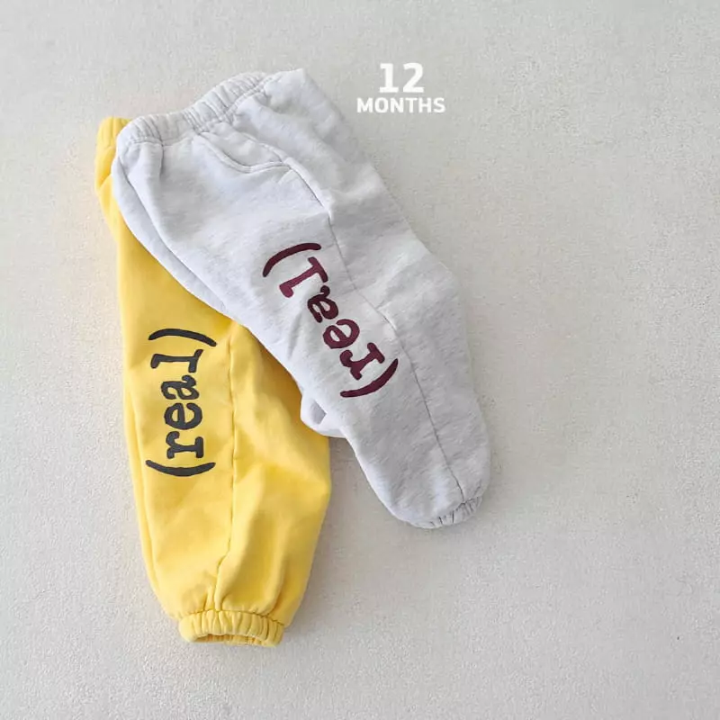 12 Month - Korean Children Fashion - #childofig - Real Pants - 6