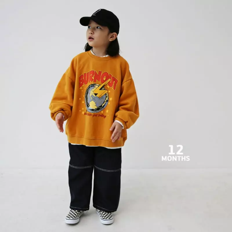 12 Month - Korean Children Fashion - #childofig - Stitch Jeans - 12