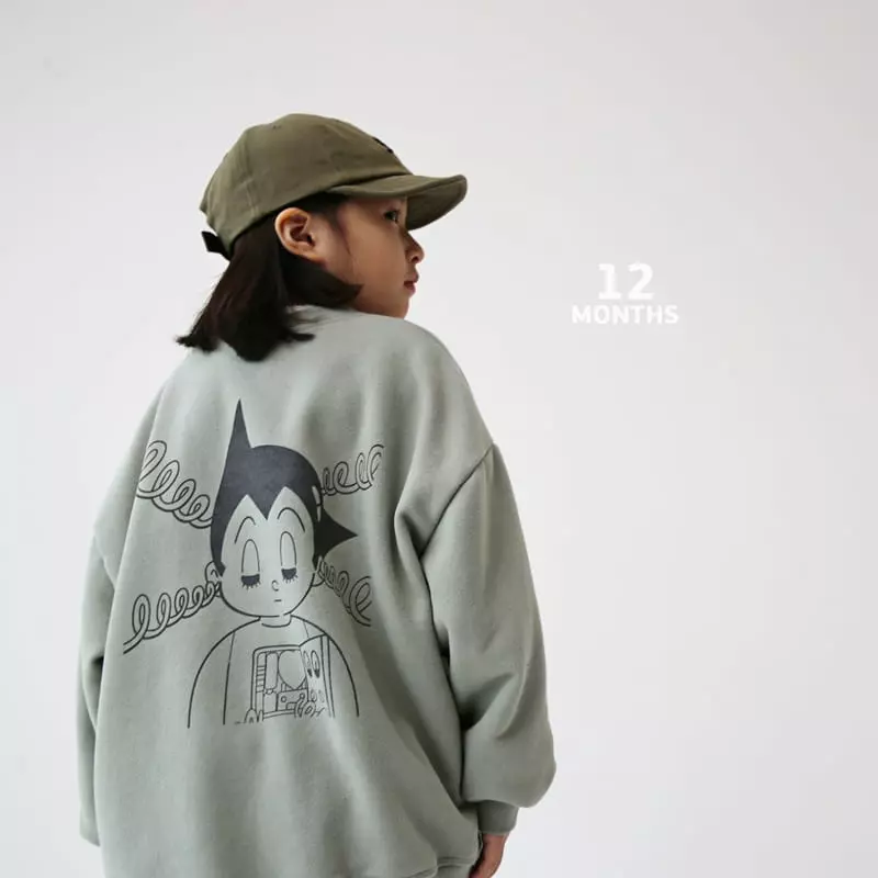 12 Month - Korean Children Fashion - #childrensboutique - Space Girl Sweatshirt