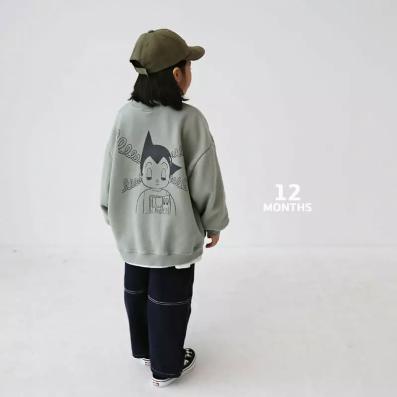 12 Month - Korean Children Fashion - #discoveringself - Space Girl Sweatshirt - 3