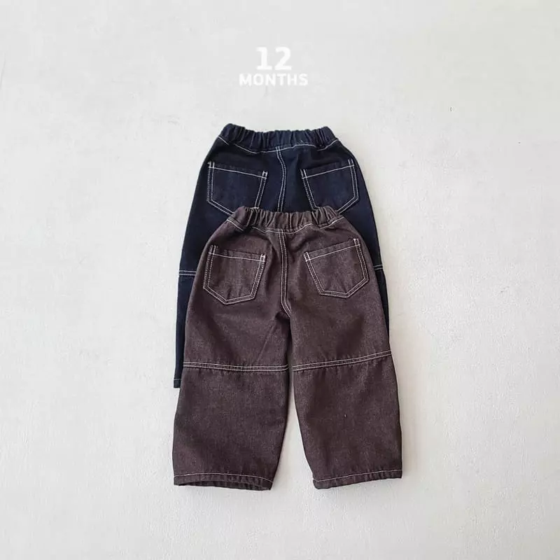12 Month - Korean Children Fashion - #discoveringself - Stitch Jeans