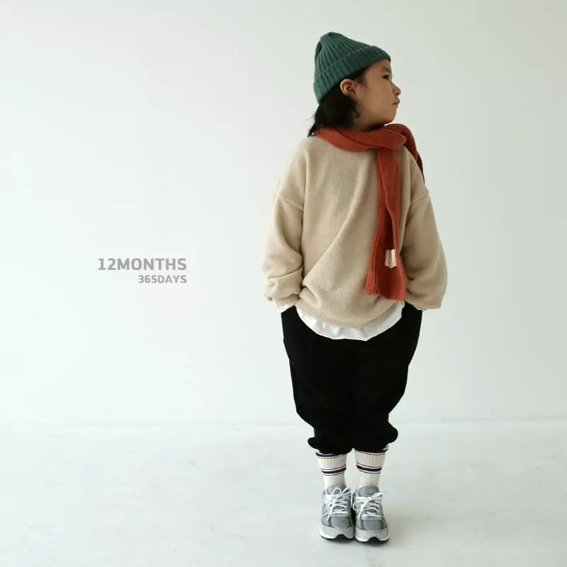 12 Month - Korean Children Fashion - #fashionkids - Rib Knit Pants - 5