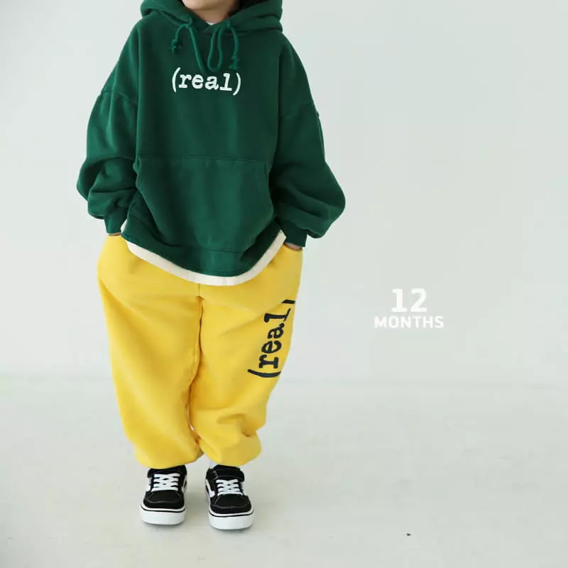 12 Month - Korean Children Fashion - #kidsshorts - Real Hoody - 12